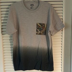 Uniqlo + Boston Museum of Fine Arts UT Collection Pocket Dip Dyed T-shirt
